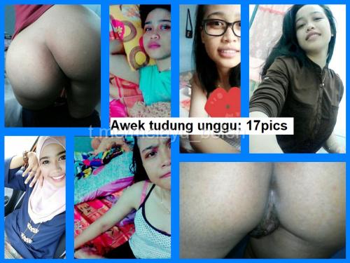 awek-tudung-unggu